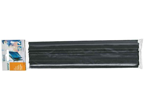 Lot de 50 Baguette à relier A4 Capacité 3 mm Noir LEITZ