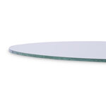 Jeu de plaques miroir  bords rectifiés