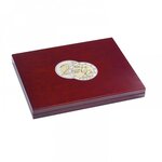 Coffret Numismatique Volterra uno de luxe - pour 35 pièces jusqu'à 26 mm ø en capsules