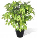 Palmier Artificiel Plastique avec Pot 60 cm