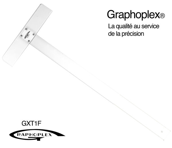 Té tête fixe vissée 2 bords anti-taches 65 cm