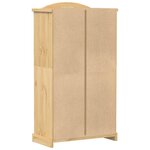 vidaXL Garde-robe Corona 102x52x186 cm bois de pin massif