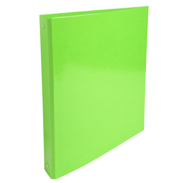 Classeur A4 4 anneaux 30mm Iderama vert anis EXACOMPTA