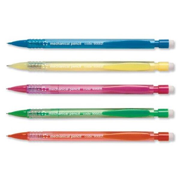 Porte-mine jetable existe en 5 couleurs assorties 5 ETOILES