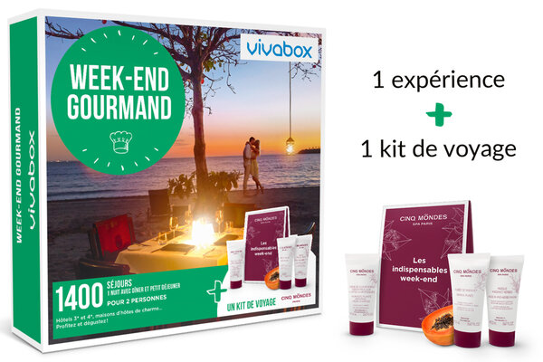 Coffret cadeau - VIVABOX - Week-end gourmand