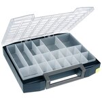 Mallette de rangement avec 20 inserts boxxser 80 8x8 raaco 134989