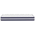 vidaXL Matelas à ressorts ensachés dureté moyenne 120x200 cm