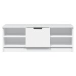 vidaXL Meuble TV Blanc 102x35 5x36 5 cm Bois d'ingénierie