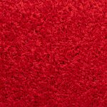 vidaXL Tapis d'escalier 15 Pièces 65x21x4 cm Rouge