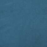 vidaXL Canapé à 3 places Bleu 180 cm Velours