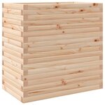 vidaXL Jardinière 70x40x68 5 cm bois de pin massif