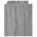 vidaXL Meuble TV sonoma gris 80x35x40 cm bois d'ingénierie