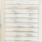 vidaXL Cloison de séparation 6 panneaux Blanc antique 215x166 cm Bois