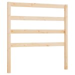 vidaXL Tête de lit 96x4x100 cm Bois massif de pin