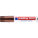 Marqueur Permanent 800 marron 4-12 mm x 5 EDDING