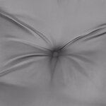 vidaXL Coussin de palette gris 80x40x12 cm tissu
