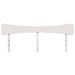 vidaXL Tête de lit blanc 180 cm bois massif de pin