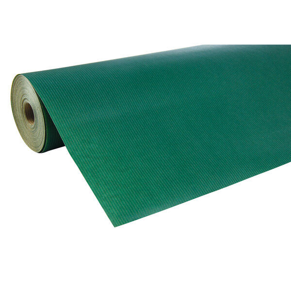 Rouleau papier cadeaux kraft 250x0 7m vert clairefontaine