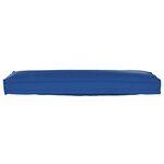 vidaXL Coussin de banc bleu royal 120x40x8 cm en tissu Oxford