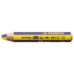 Crayon multi-talents woody 3 in 1 duo - jaune-violet x 5 STABILO