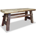 vidaXL Banc Bois de récupération massif 100x28x43 cm