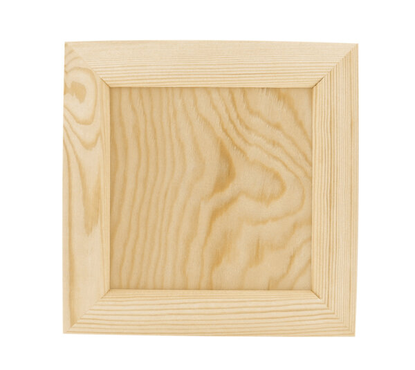 Cadre photo en bois carré intérieur 15 cm extérieur 21 5 cm