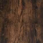 vidaXL Bibliothèque Chêne fumé 97 5x29 5x100 cm Bois d'ingénierie