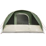 vidaXL Tente familiale tunnel 7 personnes vert imperméable