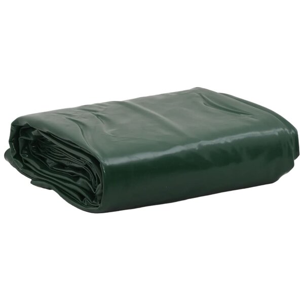 vidaXL Bâche vert Ø 4 m 650 g/m²