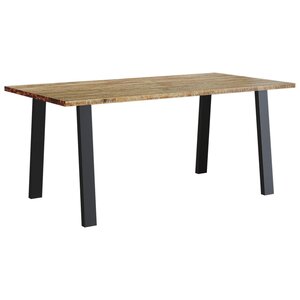 vidaXL Table à manger 150x90x75 cm bois d'acacia solide