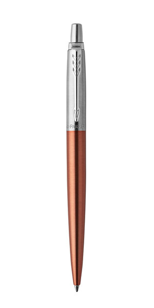 PARKER Jotter Stylo bille  orange Chelsea   recharge bleue pointe moyenne  Coffret cadeau