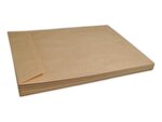 Lot de 100 enveloppes pochettes a5 papier kraft marron 162 x 229 mm