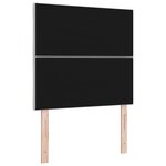 vidaXL Tête de Lit Motif Blocs de Diamant Gris Clair 100 cm Velours