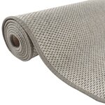 vidaXL Tapis de couloir aspect sisal taupe 50x200 cm