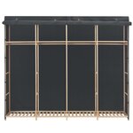 vidaXL Garde-robe Gris 200 x 40 x 170 cm Tissu