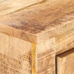 vidaXL Buffet 59x33x75 cm Bois de manguier brut