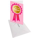 Carte Fête Des Mères - Ruban Rose - Draeger paris