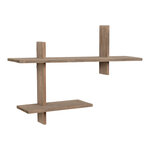 Étagère murale en pin 60 x 15 x 44 cm