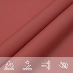 vidaXL Voile de parasol tissu oxford rectangulaire 5x7 m terre cuite