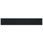 vidaXL Tapis rectangulaire noir 80x1000 cm bambou