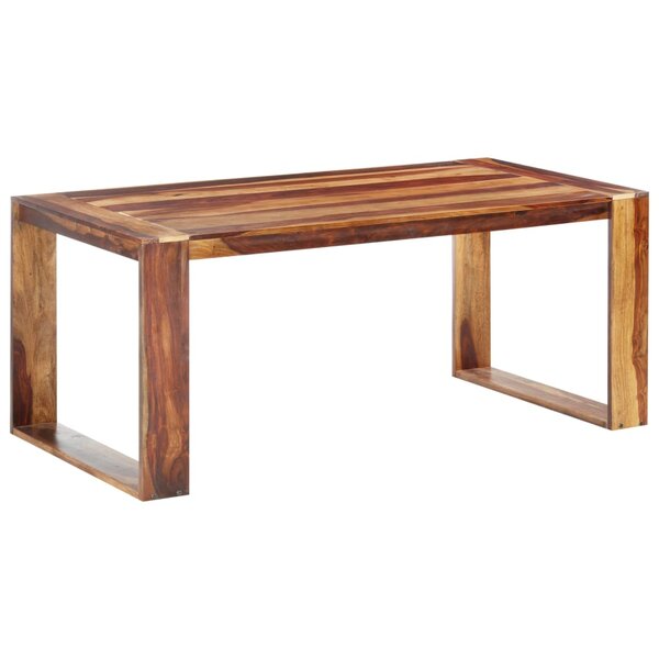 vidaXL Table à manger 180x90x76 cm Bois massif