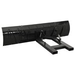 vidaXL Chasse-neige pour chariot élévateur 200x48 cm Noir