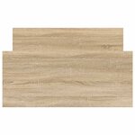 vidaXL Cadre de lit sans matelas chêne sonoma 75x190 cm