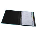 Intercalaires Carte Lustrée 400g/m2 Aquarel 6 Positions - A4 - Couleurs Assorties - X 25 - Exacompta