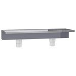 vidaXL Déversoir pour cascade avec LED RVB Acrylique 60 cm