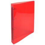 Classeur 4 Anneaux 30 Mm Polypropylène Crystal - A4 Maxi - Couleurs Assorties - X 20 - Exacompta
