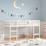 vidaXL Lit mezzanine d'enfants sans matelas avec échelle 90x190 cm