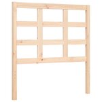 vidaXL Cadre de lit sans matelas 100x200 cm bois massif de pin