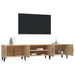 vidaXL Meubles TV chêne sonoma 180x31 5x40 cm bois d'ingénierie