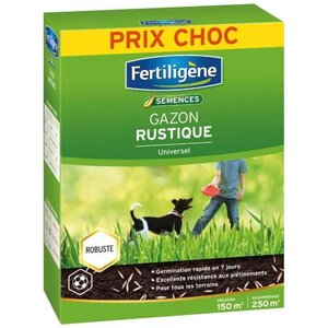 FERTILIGENE Gazon Rustique Universel - 3,75 kg